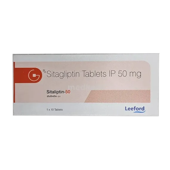 sitaliptin 50mg tablet 10's